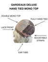 # 8131 GARDEAUX DELUXE HAND TIED MONO TOP WIG (MEDIUM CAP)