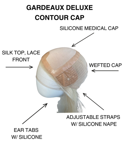 # 8143 GARDEAUX DELUXE HAND TIED CONTOUR CAP (SMALL CAP)